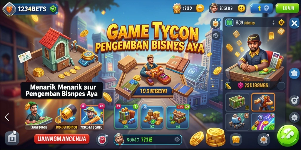 Tampilan gameplay 1234BETS yang seru dan mengasyikkan.