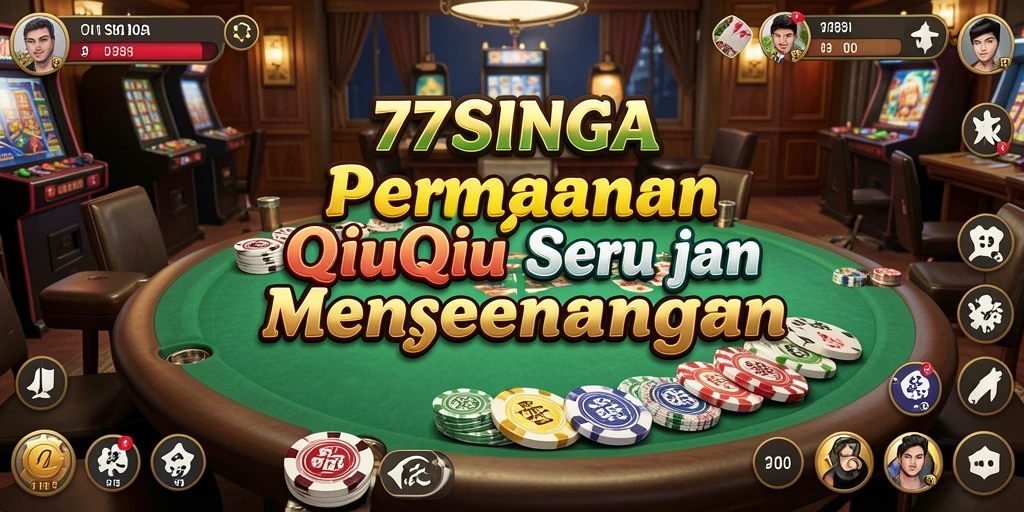 Tangkapan layar menarik dari gameplay QiuQiu 77SINGA.