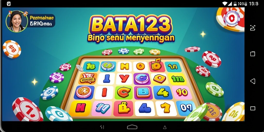 Screenshot gameplay BATA123 menunjukkan suasana Bingo yang seru.