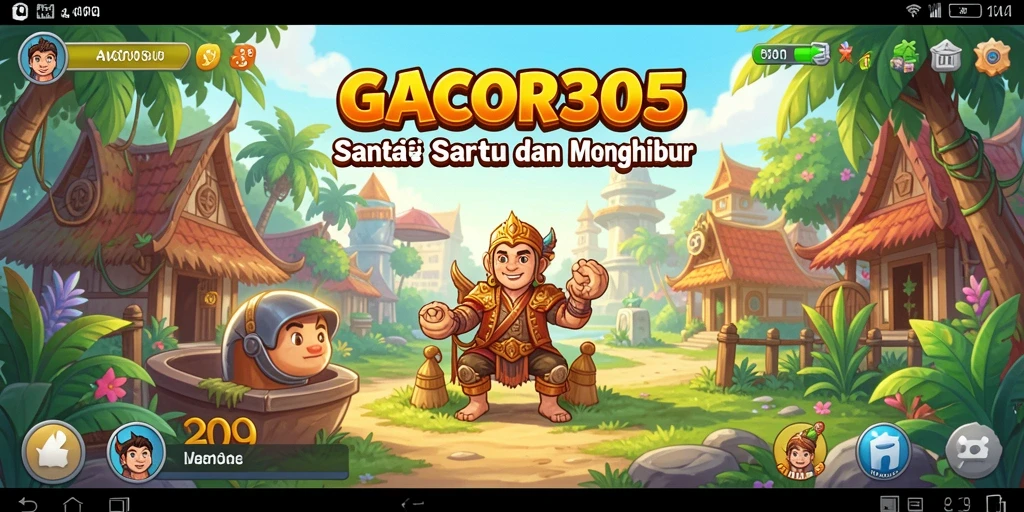 Tampilan menarik dari gameplay GACOR305 yang menawan.