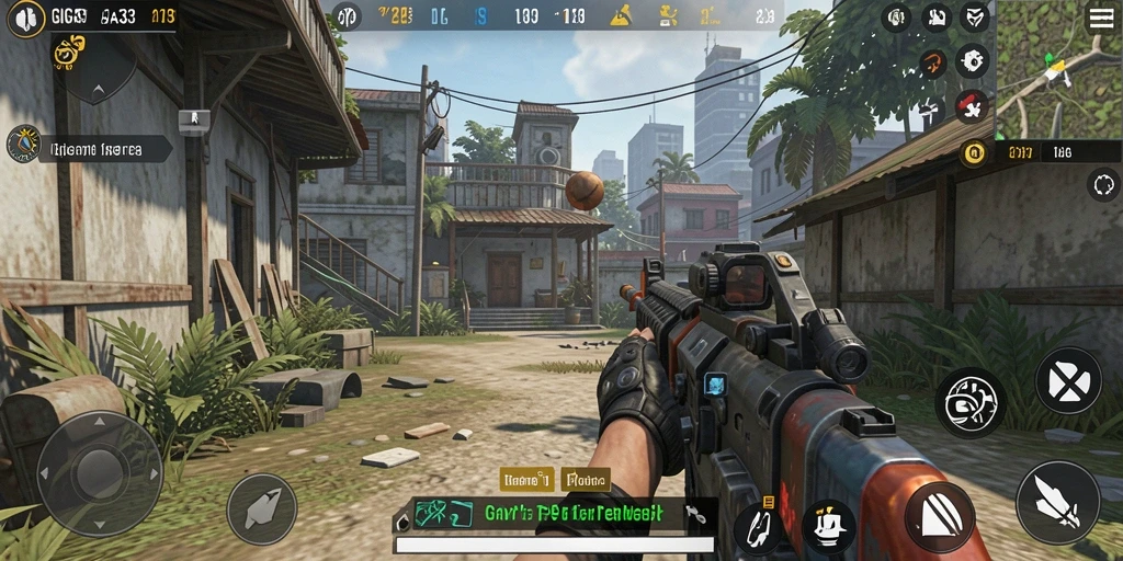 Screenshot menggambarkan aksi seru dalam permainan GIGA33.