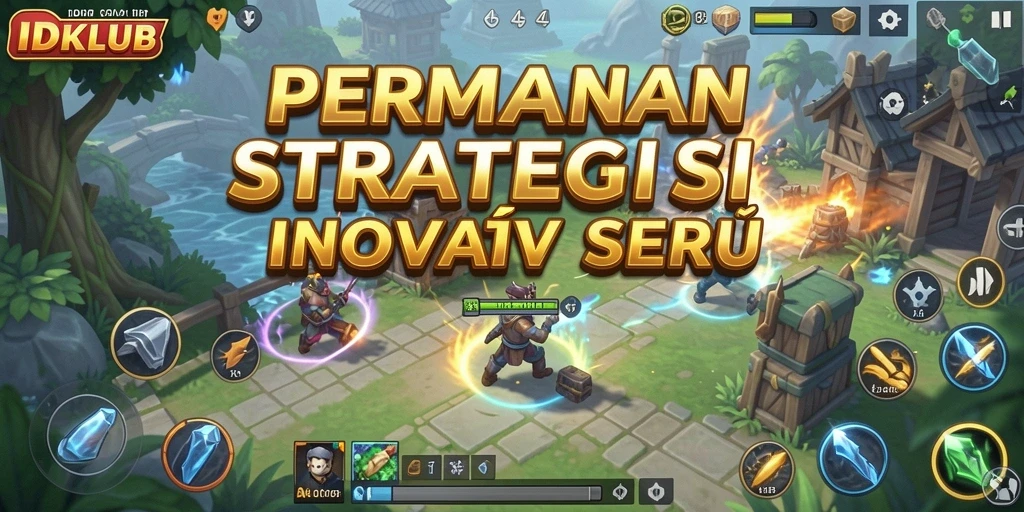 Screenshot IDKLUB menampilkan gameplay yang menarik dan strategis.