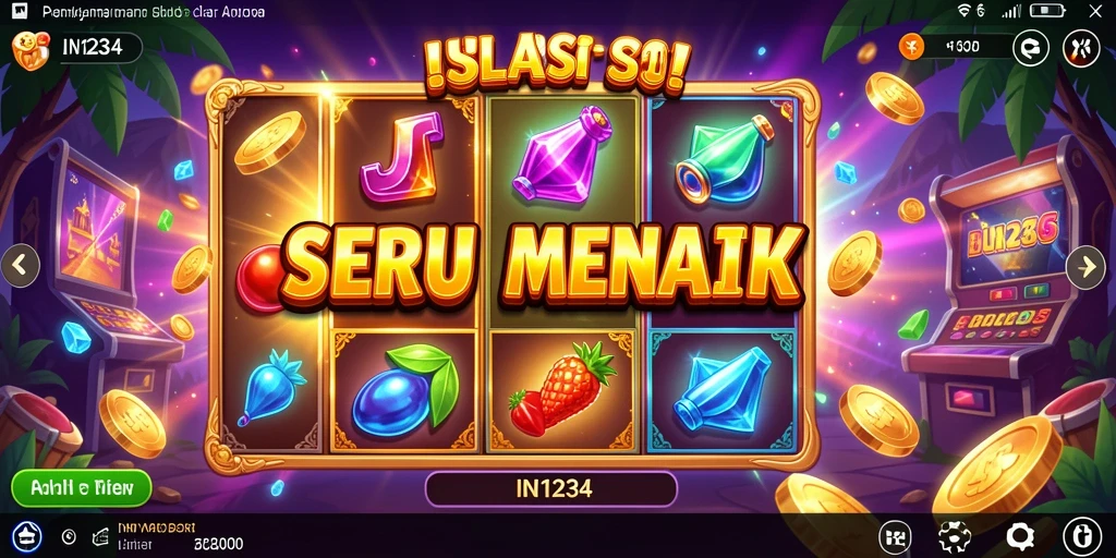 Screenshot gameplay menampilkan keseruan permainan Slot di IN1234.