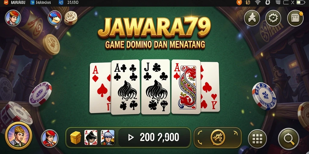 Screenshot utama JAWARA79 menampilkan gameplay intens yang mendebarkan.