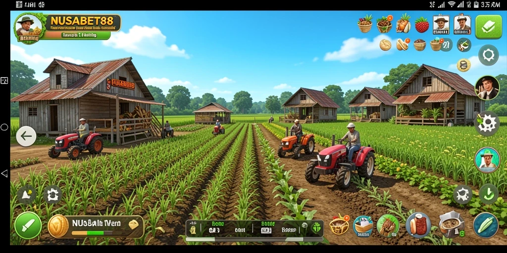 Gambaran gameplay peternakan yang seru di NUSABET88.