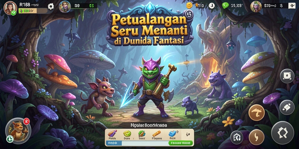 Menampilkan gameplay RI188 yang seru dengan berbagai tantangan petualangan.