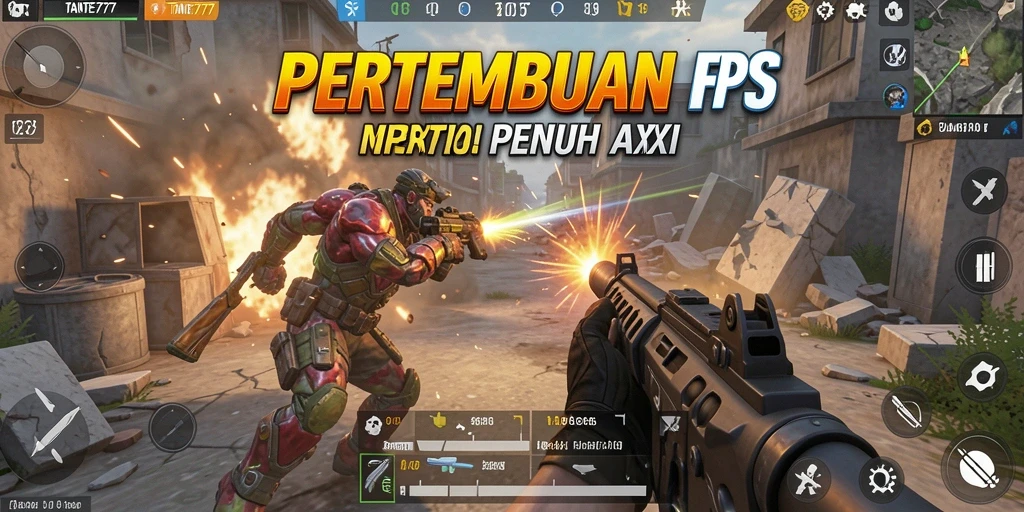Tangkap aksi mendebarkan gameplay FPS di TANTE777.